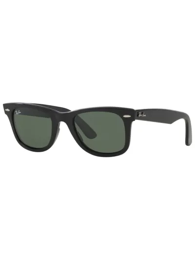 Ray-Ban napszemüveg - WAYFARER - BLACK / CRYSTAL GREEN