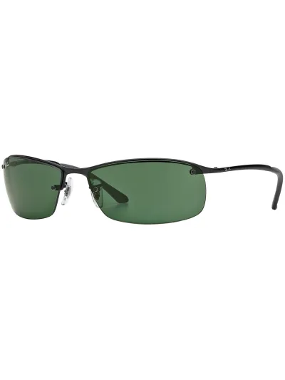Ray-Ban napszemüveg - RB3183 - MATTE BLACK / GREEN