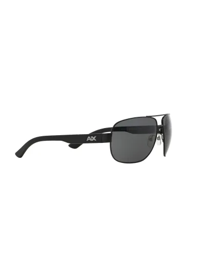 Armani Exchange napszemüveg - SATIN BLACK-BLACK / GREY SOLID