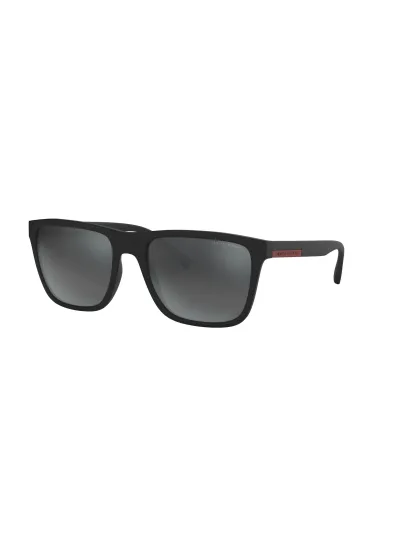 Armani Exchange napszemüveg - MATTE BLACK / LIGHT GREY MIRROR BLACK