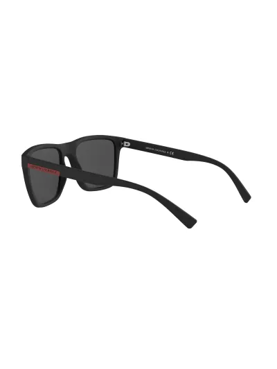 Armani Exchange napszemüveg - MATTE BLACK / LIGHT GREY MIRROR BLACK