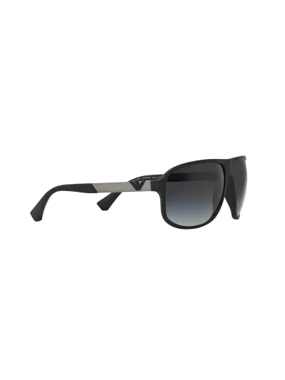 Emporio Armani Férfi napszemüveg - RUBBER BLACK / GRADIENT GREY