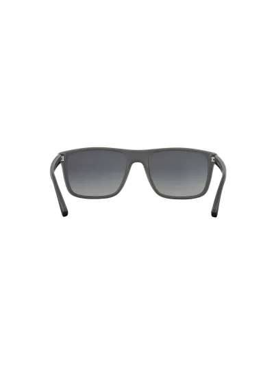 Emporio Armani Férfi napszemüveg - RUBBER BLACK & GREY / GRADIENT GREY POLARIZED