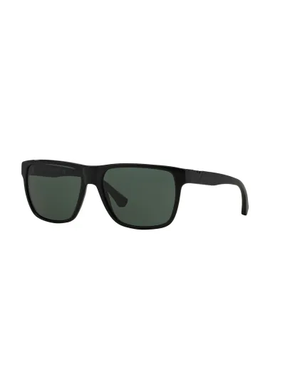 Emporio Armani Férfi napszemüveg - SHINY BLACK / GREEN
