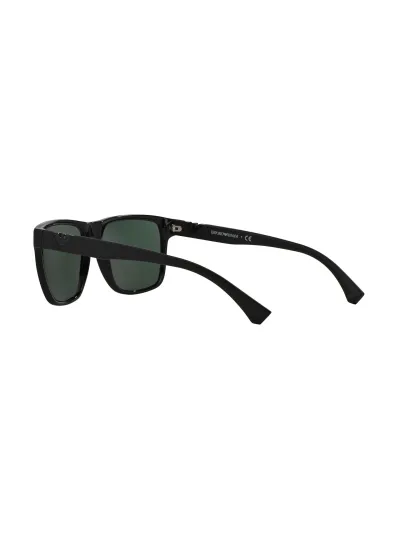 Emporio Armani Férfi napszemüveg - SHINY BLACK / GREEN