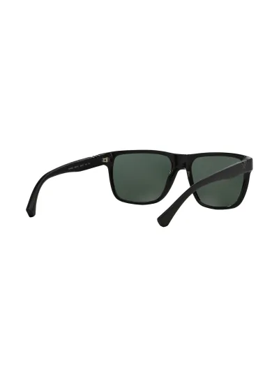 Emporio Armani Férfi napszemüveg - SHINY BLACK / GREEN