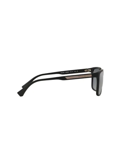 Emporio Armani Férfi napszemüveg - RUBBER BLACK / GREY POLARIZED