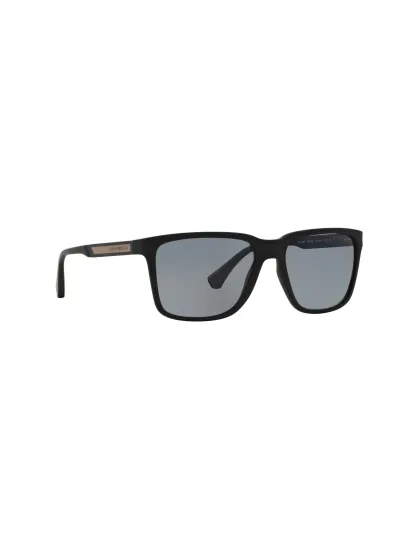 Emporio Armani Férfi napszemüveg - RUBBER BLACK / GREY POLARIZED