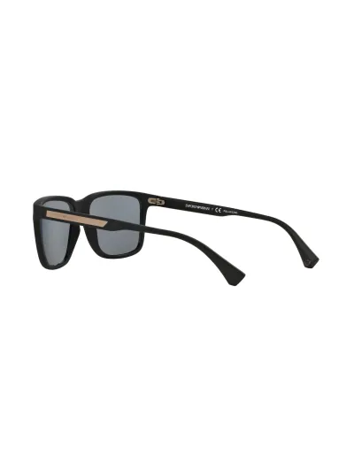 Emporio Armani Férfi napszemüveg - RUBBER BLACK / GREY POLARIZED