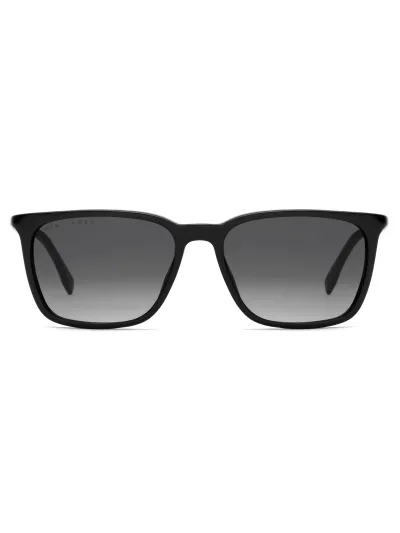 BOSS napszemüveg - BLACK / DARK GREY SHADED