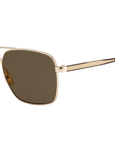 BOSS napszemüveg - ROSE GOLD / BROWN