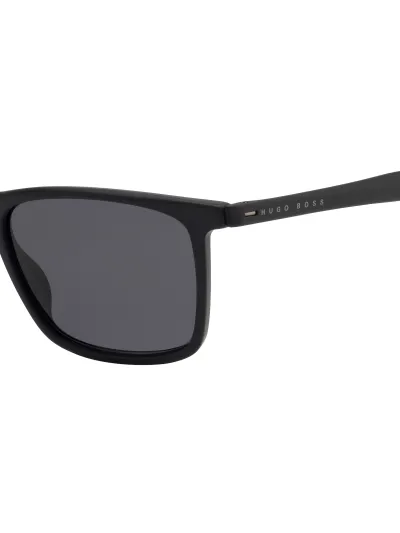 BOSS napszemüveg - MATTE BLACK / GREY
