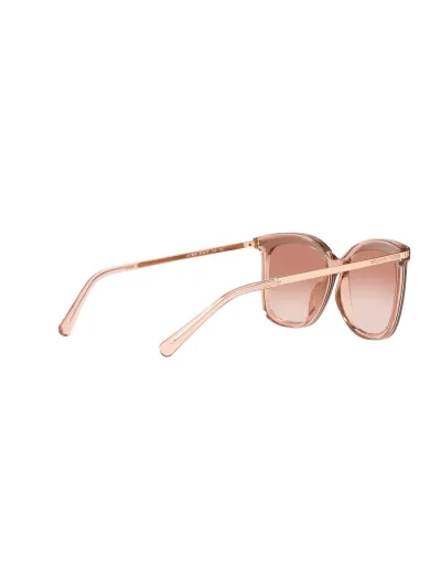Michael Kors Női napszemüveg - ZERMATT - PINK TRANSPARENT / ROSE GOLD GRADIENT MIRROR