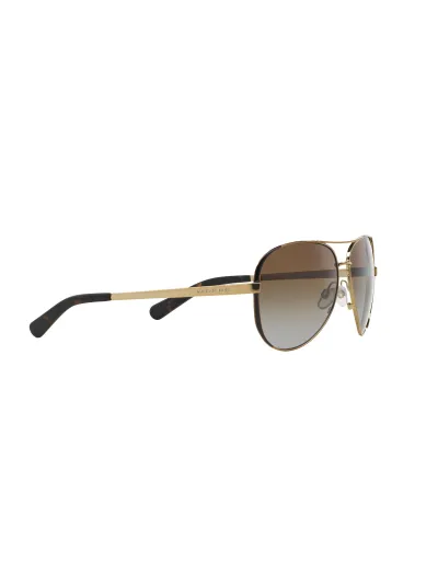 Michael Kors Női napszemüveg - CHELSEA - GOLD/DARK CHOCOLATE BROWN / BROWN GRADIENT POLARIZED