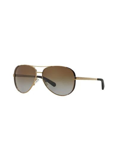 Michael Kors Női napszemüveg - CHELSEA - GOLD/DARK CHOCOLATE BROWN / BROWN GRADIENT POLARIZED