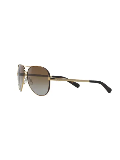 Michael Kors Női napszemüveg - CHELSEA - GOLD/DARK CHOCOLATE BROWN / BROWN GRADIENT POLARIZED