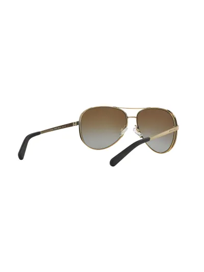 Michael Kors Női napszemüveg - CHELSEA - GOLD/DARK CHOCOLATE BROWN / BROWN GRADIENT POLARIZED