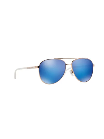 Michael Kors Női napszemüveg - HVAR - ROSE GOLD/WHITE / BLUE MIRROR