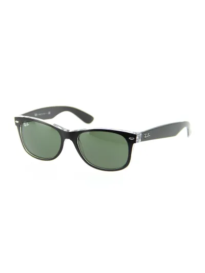 Ray-Ban napszemüveg - NEW WAYFARER - TOP BLACK ON TRANSPARENT / GREEN