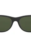 Ray-Ban napszemüveg - NEW WAYFARER - TOP RUBBER BLACK ON SHINY BLK / GREEN