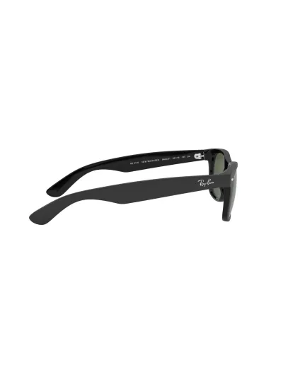 Ray-Ban napszemüveg - NEW WAYFARER - TOP RUBBER BLACK ON SHINY BLK / GREEN