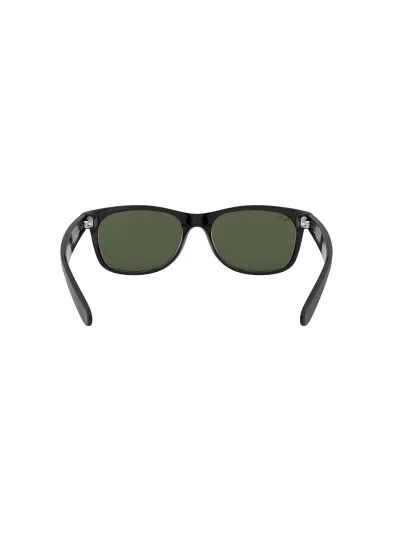 Ray-Ban napszemüveg - NEW WAYFARER - TOP RUBBER BLACK ON SHINY BLK / GREEN