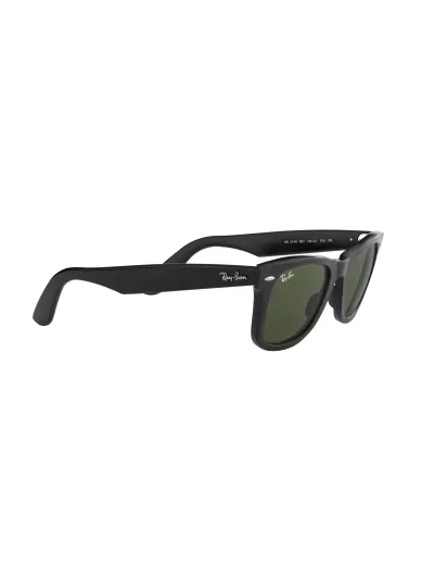 Ray-Ban napszemüveg - WAYFARER - BLACK / CRYSTAL GREEN