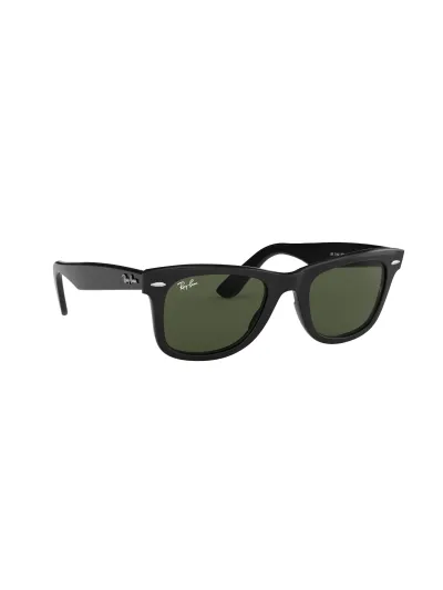 Ray-Ban napszemüveg - WAYFARER - BLACK / CRYSTAL GREEN