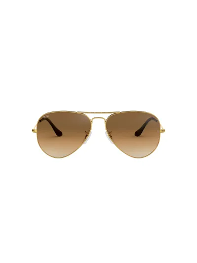 Ray-Ban napszemüveg - AVIATOR LARGE METAL - GOLD / CRYSTAL BROWN GRADIENT