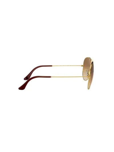 Ray-Ban napszemüveg - AVIATOR LARGE METAL - GOLD / CRYSTAL BROWN GRADIENT
