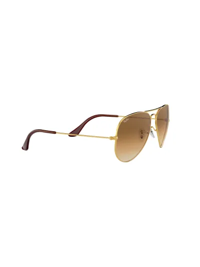 Ray-Ban napszemüveg - AVIATOR LARGE METAL - GOLD / CRYSTAL BROWN GRADIENT