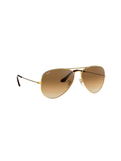 Ray-Ban napszemüveg - AVIATOR LARGE METAL - GOLD / CRYSTAL BROWN GRADIENT