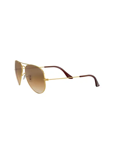 Ray-Ban napszemüveg - AVIATOR LARGE METAL - GOLD / CRYSTAL BROWN GRADIENT