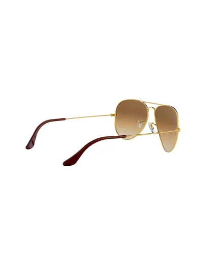 Ray-Ban napszemüveg - AVIATOR LARGE METAL - GOLD / CRYSTAL BROWN GRADIENT