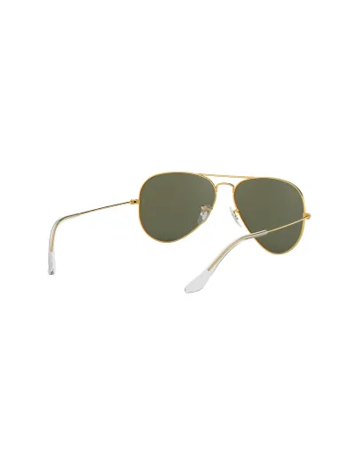 Ray-Ban napszemüveg - AVIATOR LARGE METAL - GOLD / CRYSTAL GREEN POLARIZED