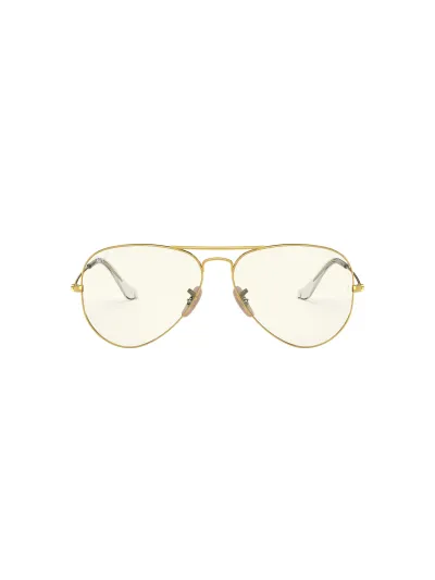 Ray-Ban napszemüveg - AVIATOR LARGE METAL - SHINY GOLD / PHOTO GREY