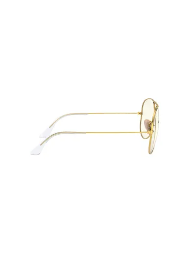 Ray-Ban napszemüveg - AVIATOR LARGE METAL - SHINY GOLD / PHOTO GREY