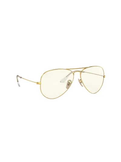 Ray-Ban napszemüveg - AVIATOR LARGE METAL - SHINY GOLD / PHOTO GREY