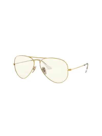 Ray-Ban napszemüveg - AVIATOR LARGE METAL - SHINY GOLD / PHOTO GREY