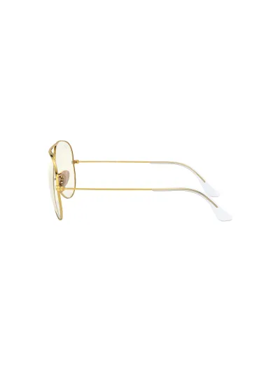Ray-Ban napszemüveg - AVIATOR LARGE METAL - SHINY GOLD / PHOTO GREY