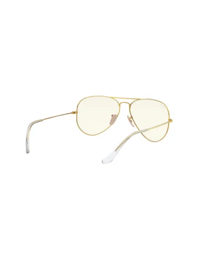 Ray-Ban napszemüveg - AVIATOR LARGE METAL - SHINY GOLD / PHOTO GREY