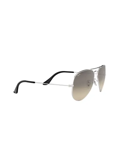 Ray-Ban napszemüveg - AVIATOR LARGE METAL - SILVER / CRYSTAL GREY GRADIENT