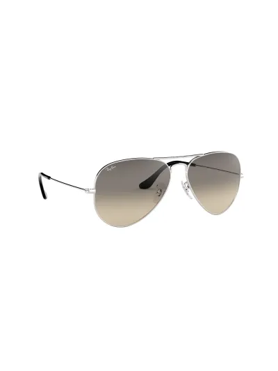 Ray-Ban napszemüveg - AVIATOR LARGE METAL - SILVER / CRYSTAL GREY GRADIENT