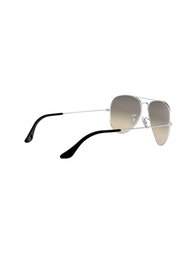 Ray-Ban napszemüveg - AVIATOR LARGE METAL - SILVER / CRYSTAL GREY GRADIENT