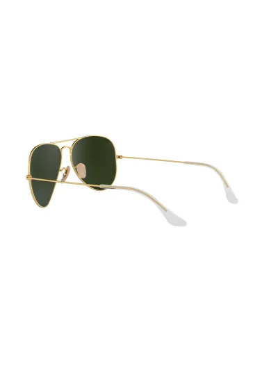 Ray-Ban napszemüveg - AVIATOR LARGE METAL - MATTE GOLD / CRY.GREEN  MIRROR MULTIL.BLUE