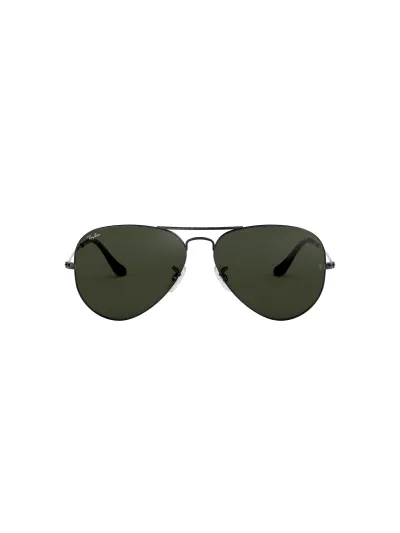 Ray-Ban napszemüveg - AVIATOR LARGE METAL - GUNMETAL / GREY GREEN