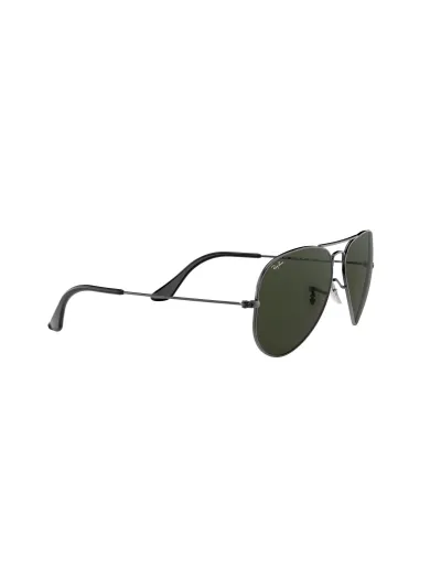Ray-Ban napszemüveg - AVIATOR LARGE METAL - GUNMETAL / GREY GREEN