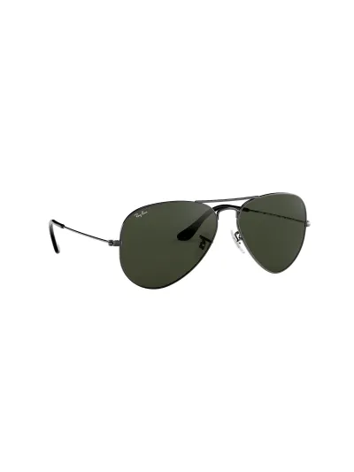 Ray-Ban napszemüveg - AVIATOR LARGE METAL - GUNMETAL / GREY GREEN
