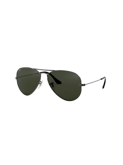 Ray-Ban napszemüveg - AVIATOR LARGE METAL - GUNMETAL / GREY GREEN