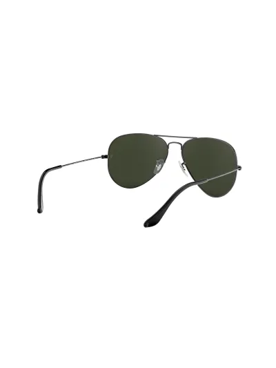 Ray-Ban napszemüveg - AVIATOR LARGE METAL - GUNMETAL / GREY GREEN